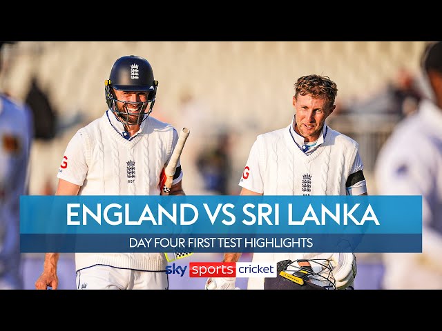 Joe Root guides England to victory 🔥 | England vs Sri Lanka | Day Four First Test Highlights