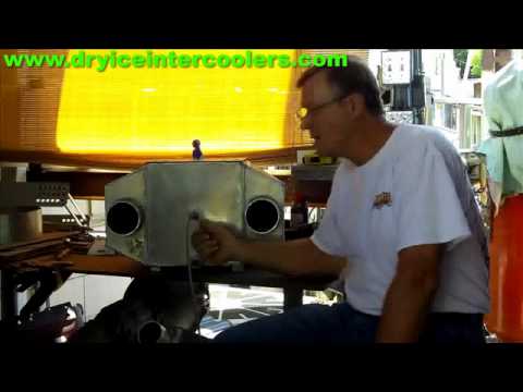 Dry Ice Intercooler Box freezing with NOS