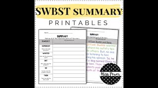 SWBST Summarizing sheet