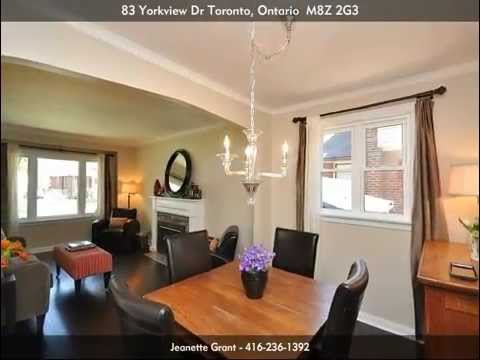 83 Yorkview Dr, Toronto M8Z 2G3 ~ Styled * Shown * SOLD!! over list by Jeanette Grant