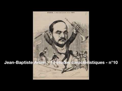 Jean Baptiste Arban (1825-1889) - 14 études caractéristiques - n°10