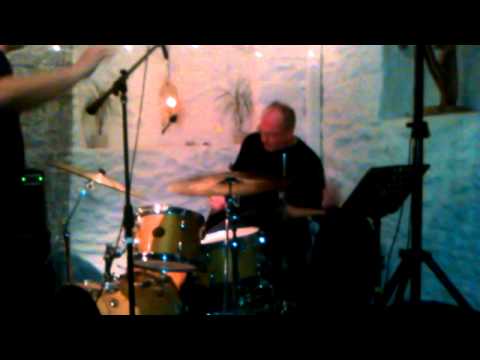 Spyros Panagiotopoulos Drum Solo 1 Live At Afrikana with Kostas Konstantinou Quartet