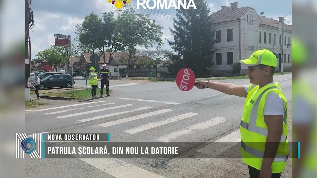 Patrula școlară, din nou la datorie