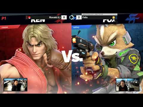 Sink or Swim 145 SSBU Grand Finals - Felix (Fox) vs Ronald (Roy/Ken)