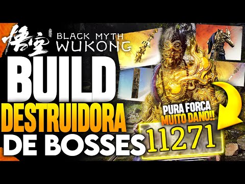 BLACK MYTH WUKONG: A MELHOR BUILD CRITICO OP DANO PURO! 1 HIT KILL BUILD!! FICA MAIS FORTE NO NG+