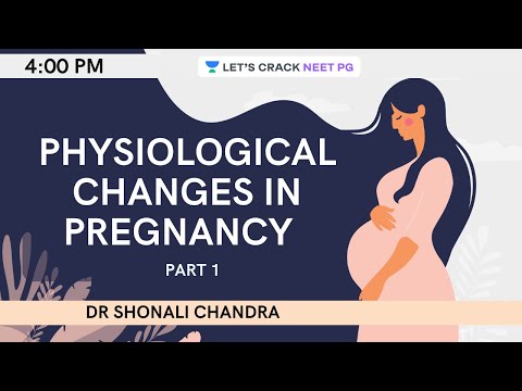 Physiological Changes in Pregnancy | Clinical Aspects | Part 1 | NEET PG 2021 | Dr. Shonali Chandra
