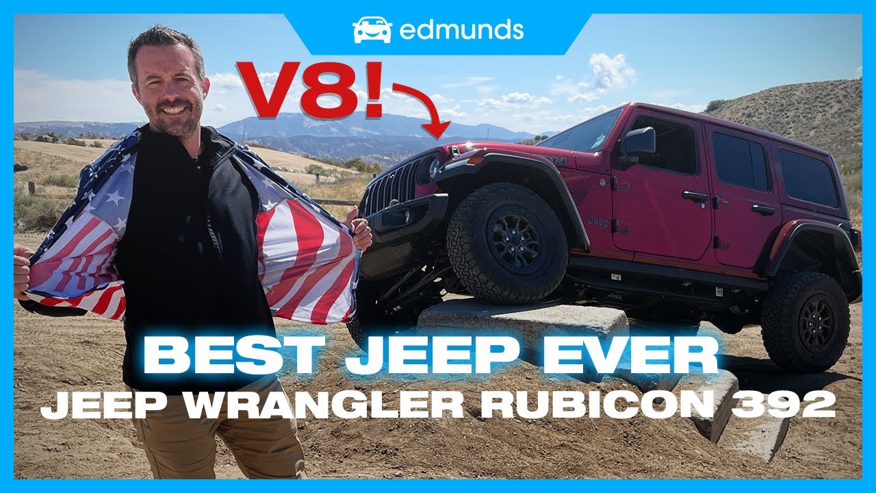 TESTED: 2021 Jeep Wrangler Unlimited Rubicon 392 - How Fast Is the Wrangler  V8? | Edmunds