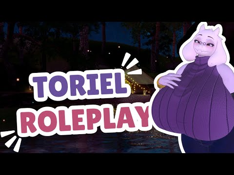 ASMR Camp Night Outside With Mummy Toriel
