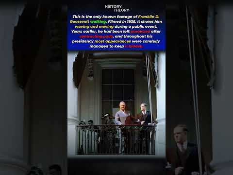 The Only Known Footage of Franklin Roosevelt Walking