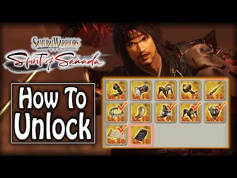 Samurai Warriors: Spirit of Sanada - Rare Accessories Guide