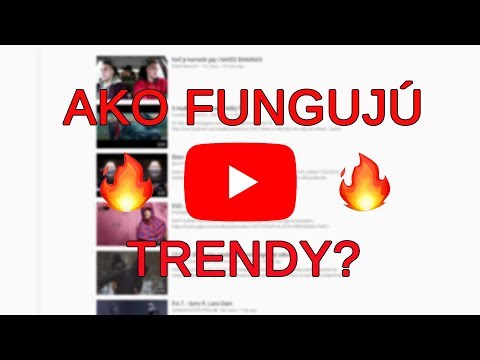 Ako fungujú YouTube Trendy?