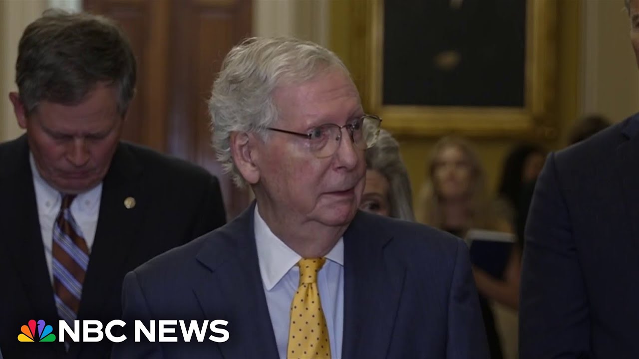McConnell: Government shutdown before election ‘politically beyond stupid’
