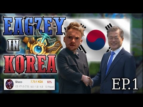 EPISODE 1 - EAGZEY ON KOREA SERVER?! - Challenger 9-1 Carry in Diamond! Full Shaco Gameplay