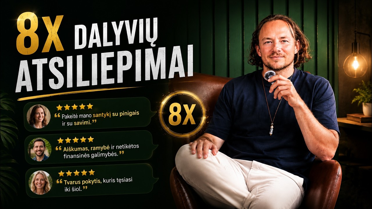 8X DALYVIŲ ATSILIEPIMAI