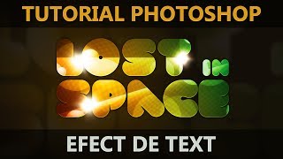 Tutorial Photoshop: Futuristic Text Effect (GRIC.ro)