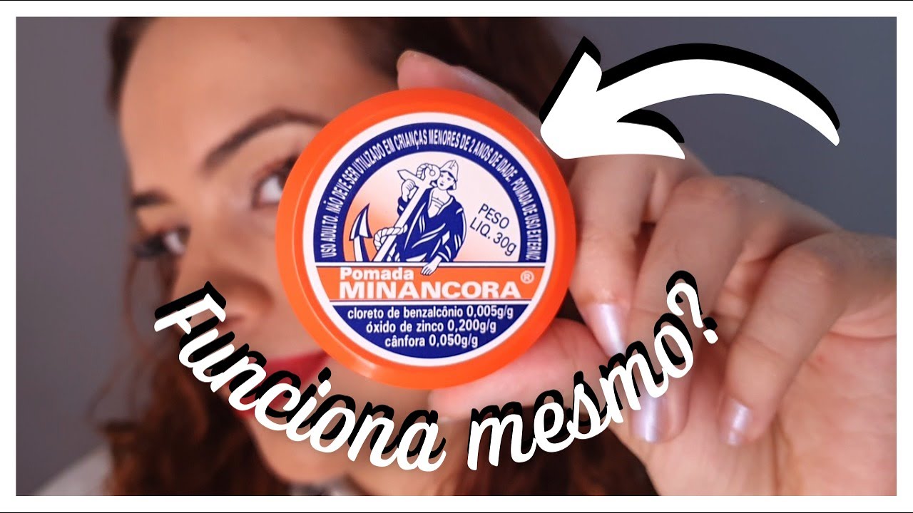 POMADA MINANCORA FUNCIONA? | minha percepção sobre o produto