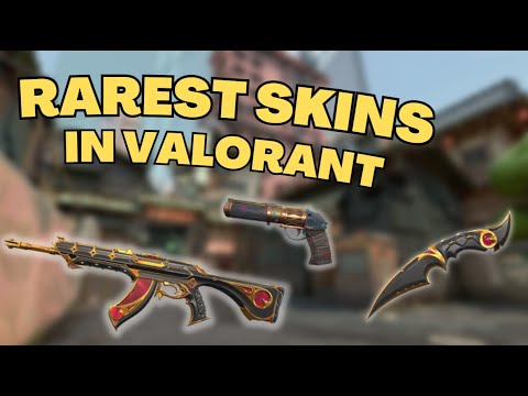 TOP 10 RAREST VALORANT SKINS/BUNDLES | IN THE GAME 2023