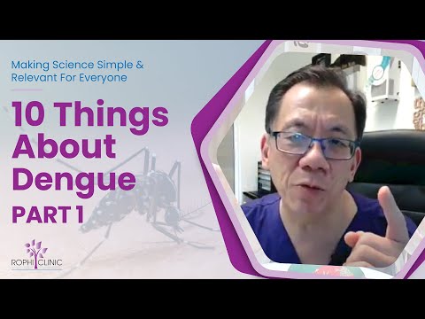 10 Things about Dengue (Part 1: ONE to FIVE) | Dr Leong Hoe Nam @ The Rophi Clinic