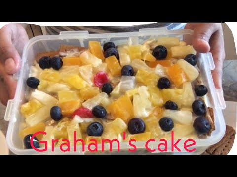 Graham fruit cocktail / Filipino style