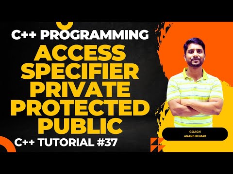 Access Specifier | Private | Protected | Public | C Programming | In Hindi