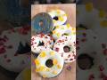 Blue baked donuts 青い焼きドーナッツ #shorts