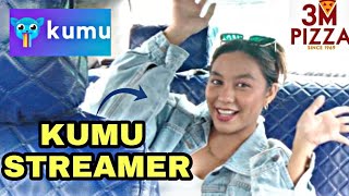 KAGAWAD MAY NAISAKAY NA 3M PIZZA AT KUMU STREAMER