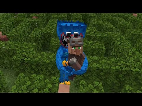 Huggy Wuggy vs Villager Maze