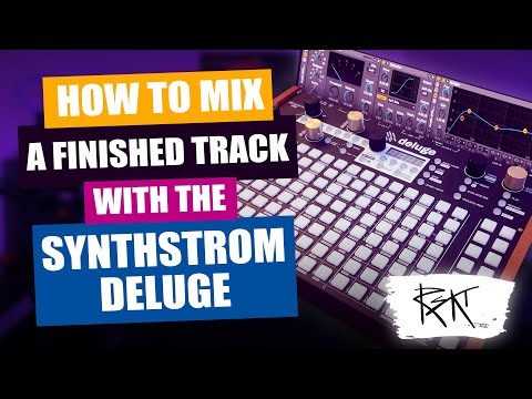 How to mix a finished track with the Synthstrom Deluge