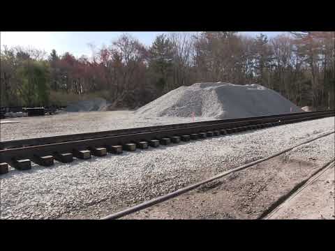 New track at Myricks Junction - South Coast Rail Update 4/30/2022