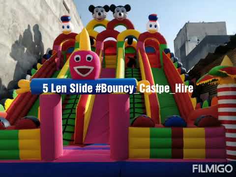 Inflatable puzzle game bouncy