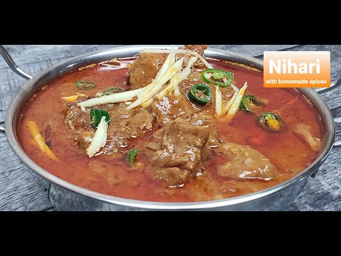 Authentic Nihari, Karachi style Hussain.a.bad ki nihari,instant pot nihari, beef nihari,#foodown