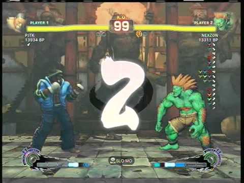 SSF4 - PJTK (DeeJay) vs NEXZON (Blanka)