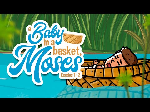 A baby in a basket, Moses ???????????? | Animated Bible Stories | My First Bible | 20