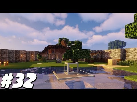 NEW ENCLOSURE VIEWING SETUP | MINECRAFT DINOSAURS W/ THEGAMINGBEAVER |Ep 32