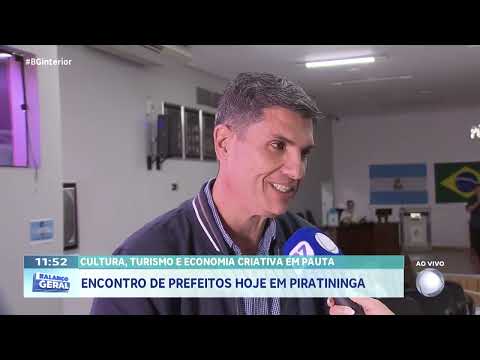 Cultura, turismo e economia criativa em Pauta: encontro de prefeitos hoje em Piratininga