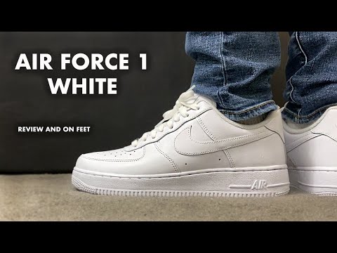 Nike Air Force 1 Low White Testbericht und On Feet