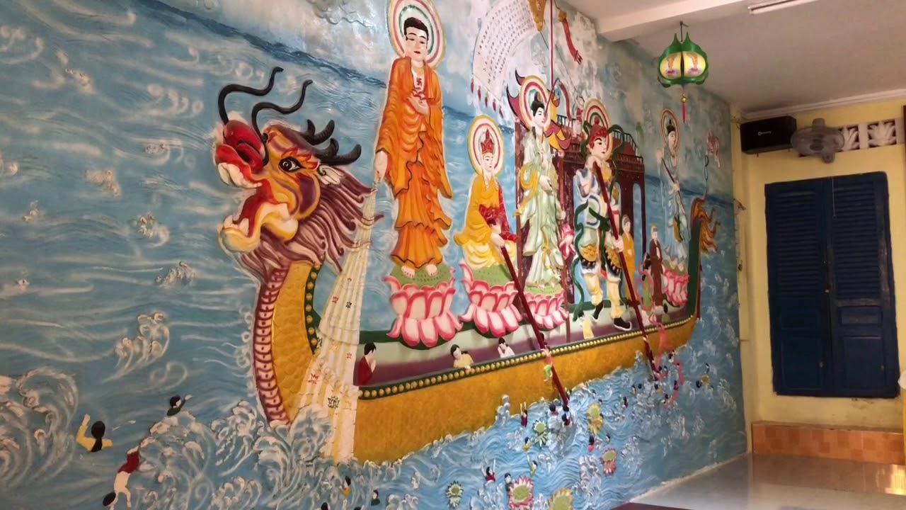 Discover a captivating glimpse of Nirvana Pagoda.