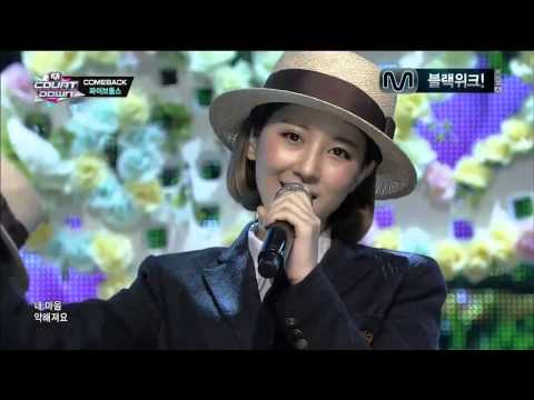 F-ve dolls [feat. Dani of T-ara N4] - Without Love @M Countdown [HD]