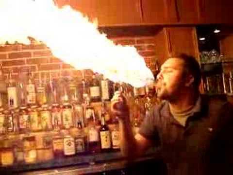 Fire Breathing Bartender