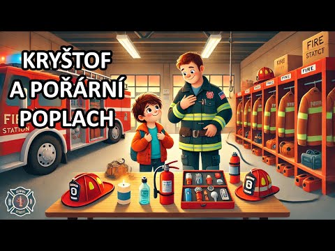 🚨 Kryštof a požární poplach | Edukativní audio pohádka o požární bezpečnosti 🚒