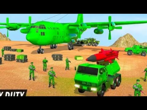 OffRoad US Army Transport Simulator 2021 Features Army Transport , Army  Transporter Truck Driving