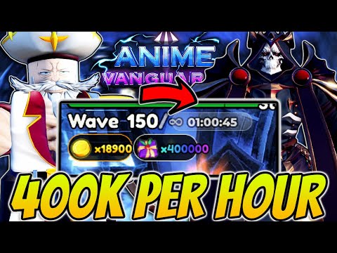 *NEW* 400K Per Hour Winter Presents Method In Anime Vanguards Update 10.5!