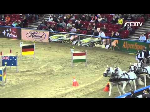 FEI World Cup™ Driving 2012/13 Budapest - Ijsbrand Chardon 1st Place