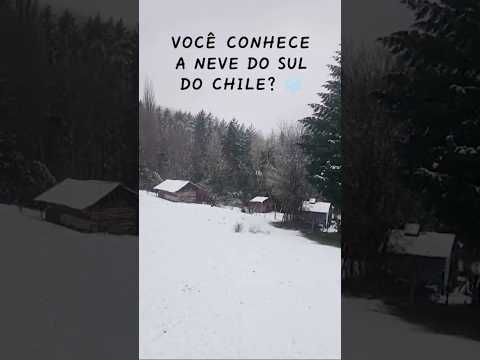 El lugar donde crecí amaneció cubierto de nieve. ❄️ #Chile #nieve #Araucanía #Snow #Winter