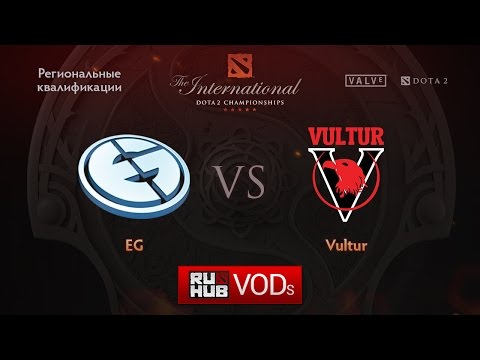 Evil Geniuses vs Vultur Gaming.Квалификации TI6, NA