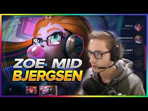 647. Bjergsen Zoe vs Heimerdinger Mid - Patch 8.9 Season 8 - BJERGSEN STREAM