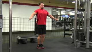 Cable Crossover Rear Delt Fly exercise video thumbnail