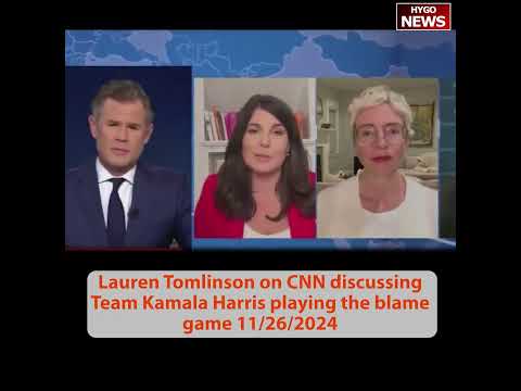 Lauren Tomlinson: playing blame game, hard to distance failed Admin; Kamala 'too loyal' to Biden