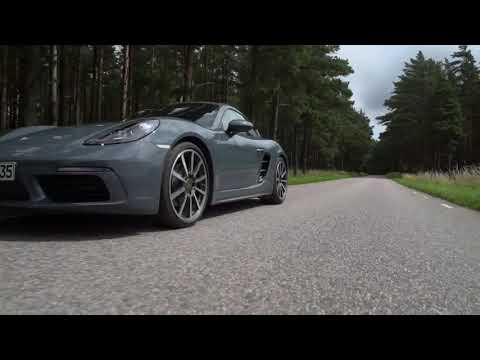 718 Cayman | Fahraufnahmen (Graphite Blue Metallic)