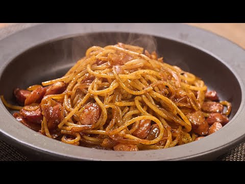 大人のナポリタン。たどり着いたのはあの隠し味